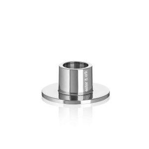 Lysestage Small – Blank Sølv